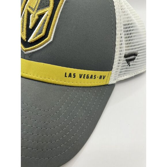Vegas Golden Knights Fanatics Authentic Pro Rinkside Trucker Adjustable Hat - Picture 2 of 8